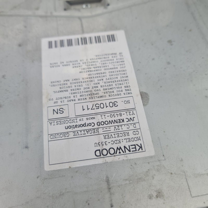 Автомагнитола Kenwood  355u