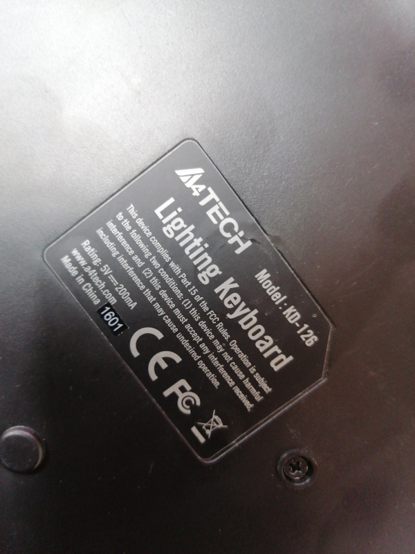 Клавиатура A4Tech kd-126