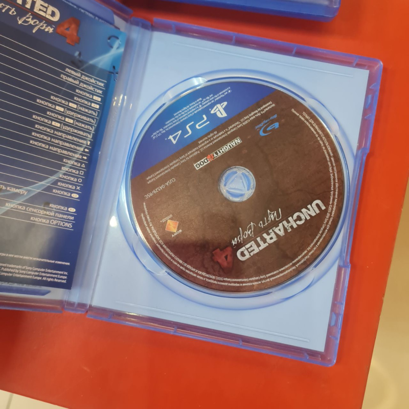 Игра Sony uncharted 4