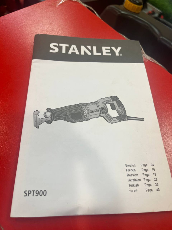 Сабельная пила Stanley SPT900
