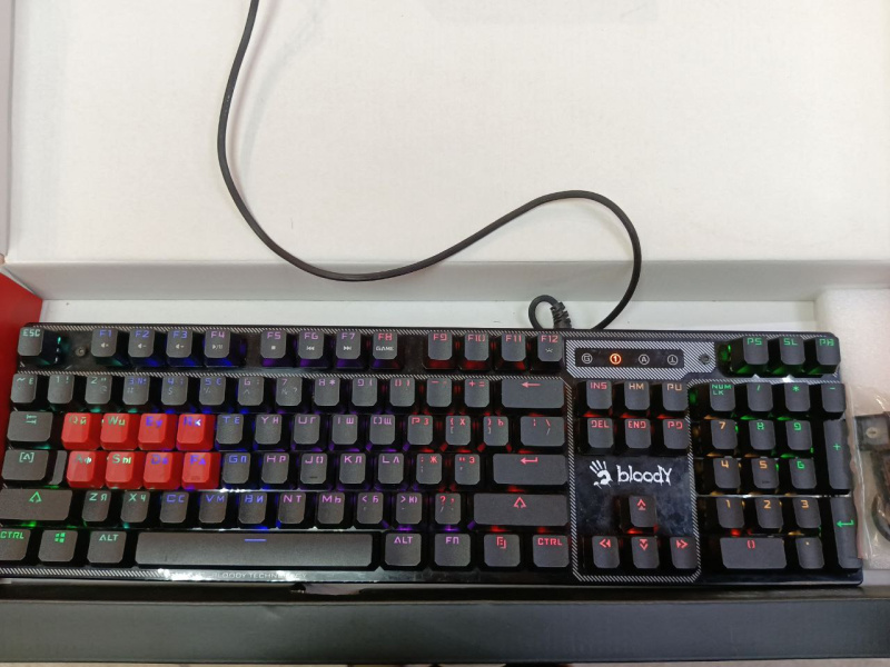 клавиатура Bloody b750n