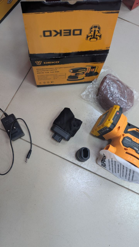 Шлифмашинка Deko DKCG 125