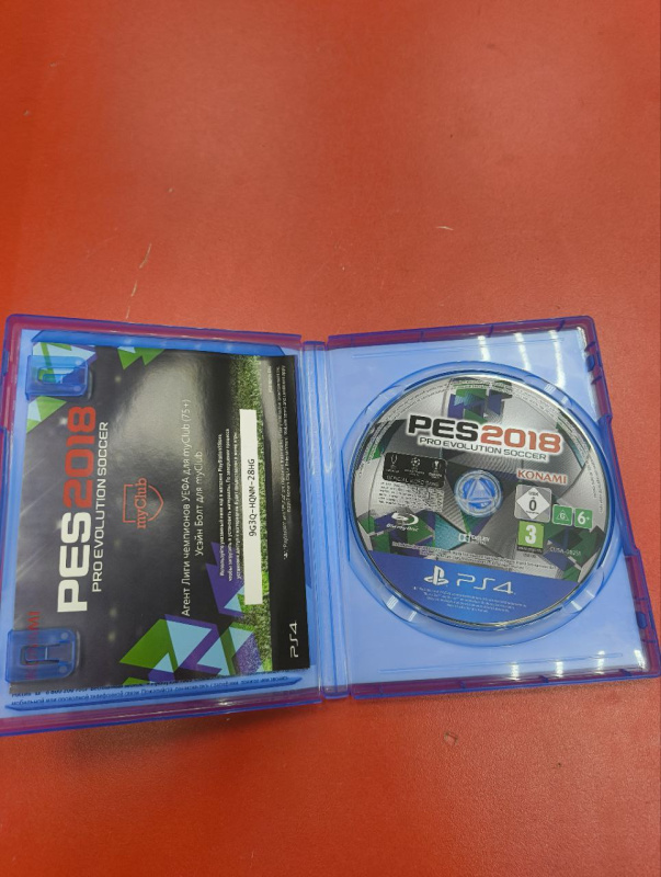 Игра Sony pes 2018
