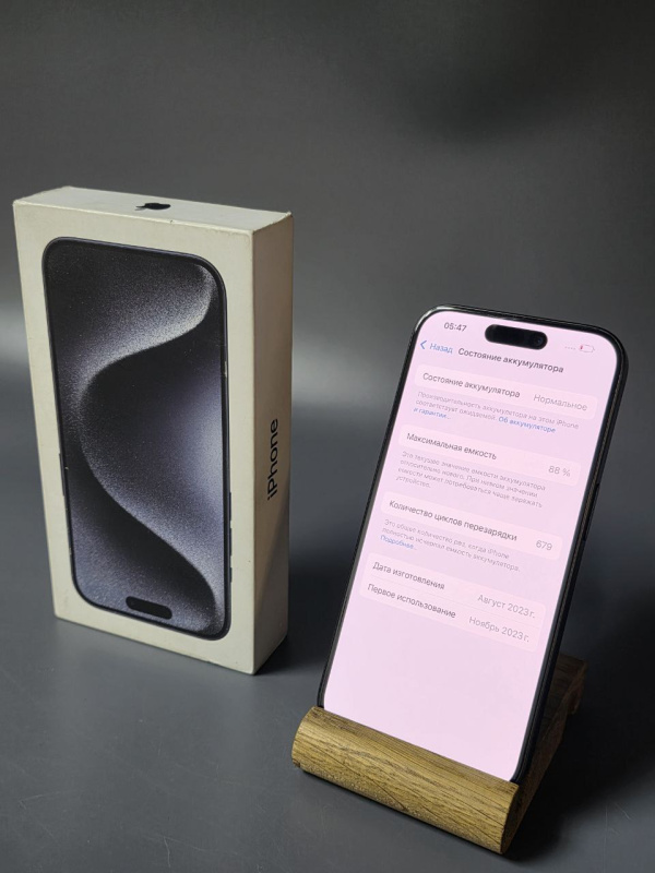 Мобильный телефон Apple iPhone 15 Pro