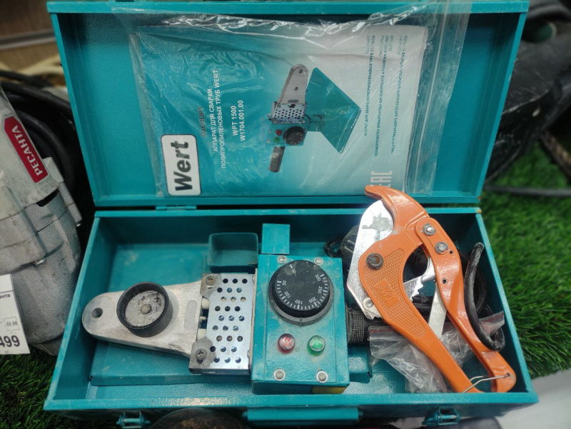 Аппарат для сварки и пайки полимеров Wert wtp-1500