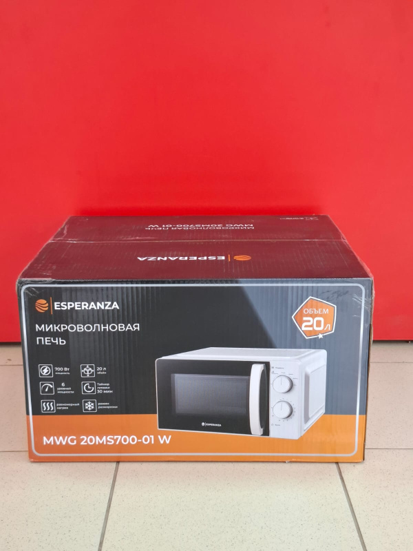 Микроволновая печь ESPERANZA 20MS700-03 W
