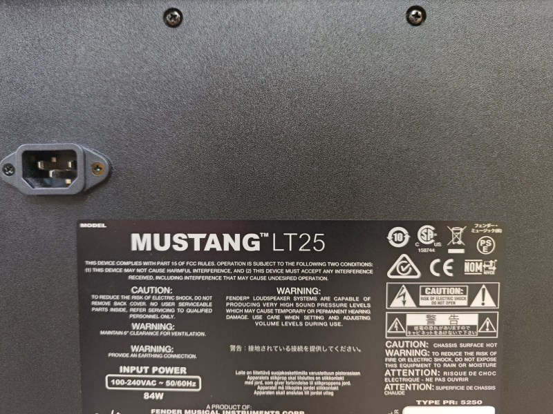 Усилитель MUSTANG  lt25