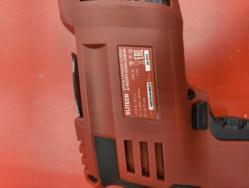 Дрель Elitech ДА 10.8БЛ2