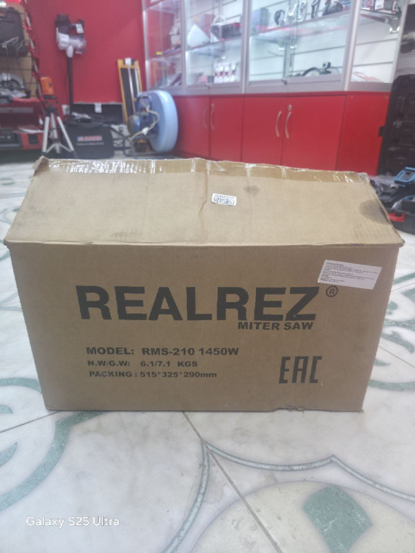 Торцовочная пила REALREZ RMS-210