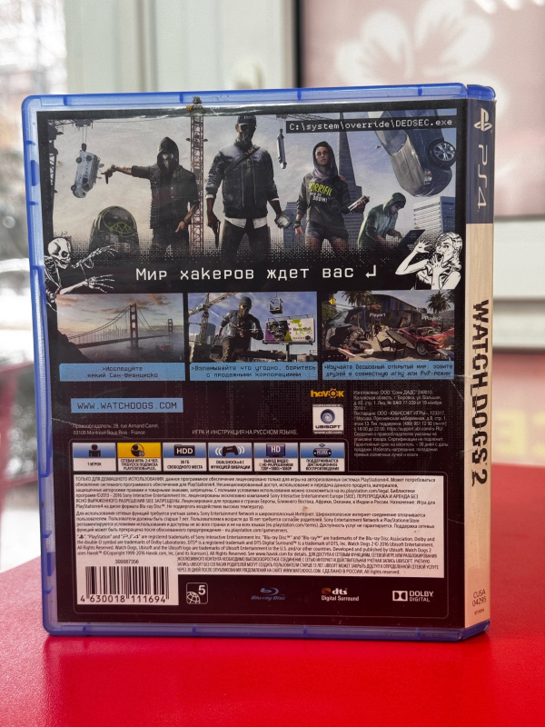 Игра Sony Watch Dogs 2