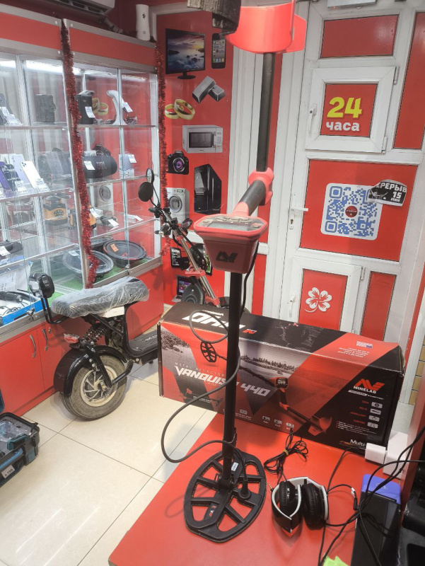 Метвалоискатель HSINTEK Minelab Vanquish 440