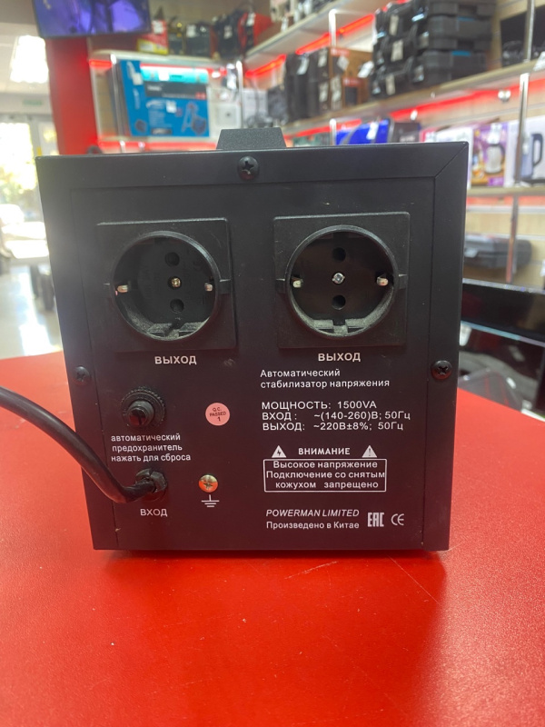 Стабилизатор напряжения Стабилизатор Powerman AVS 1500D