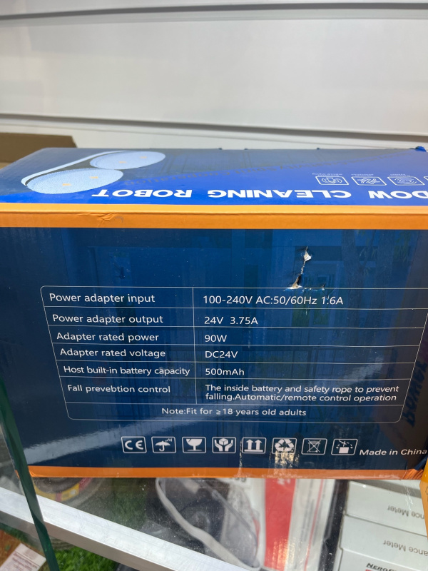 Мойщик окон Window Cleaning Robot 100-240V