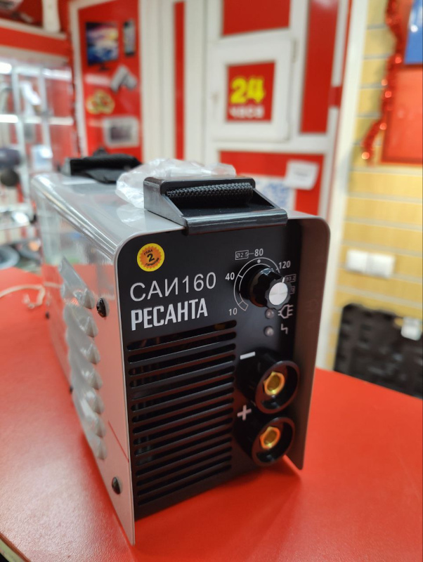 Сварочный аппарат - инвертор ММА Ресанта САИ 160