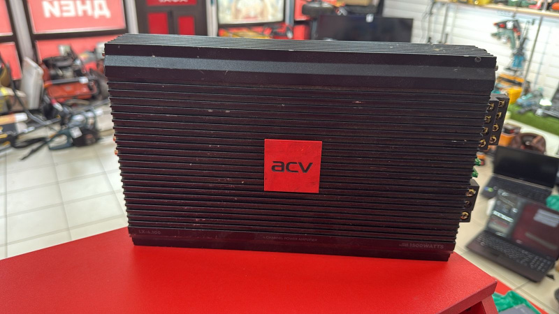 Авто усилитель ACV LX-4.100